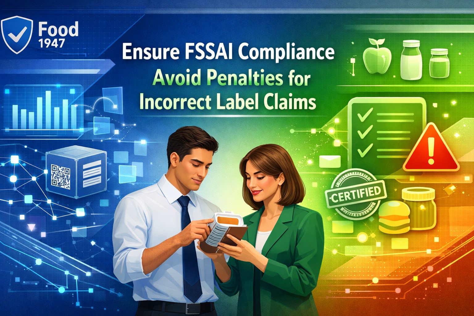 Ensure FSSAI Compliance Avoid Penalties for Incorrect Label Claims.