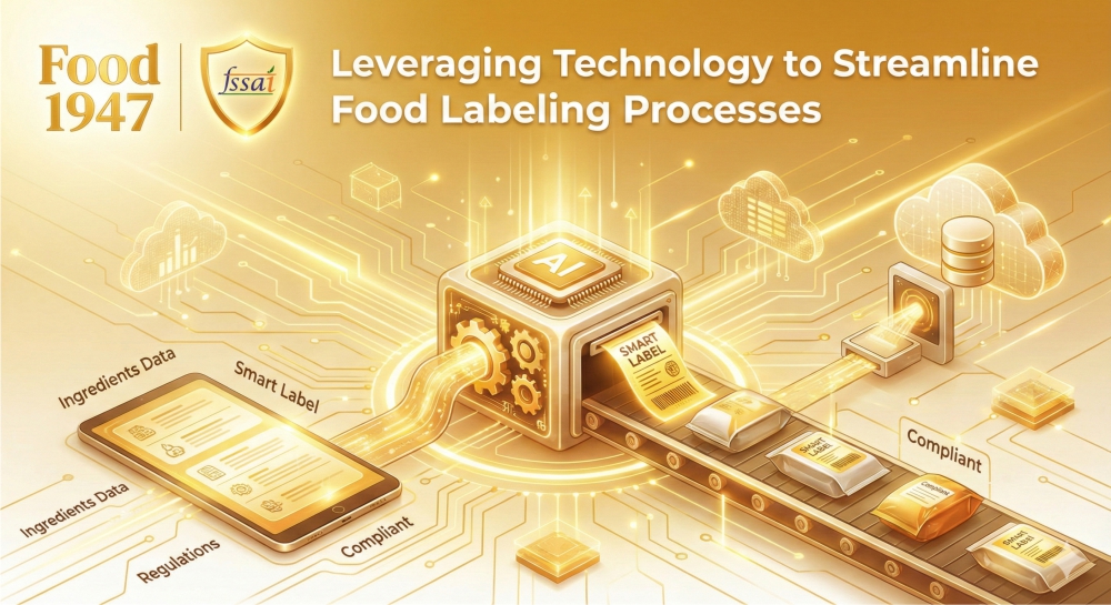 Leveraging Technology to Streamline Food Labeling Processes.