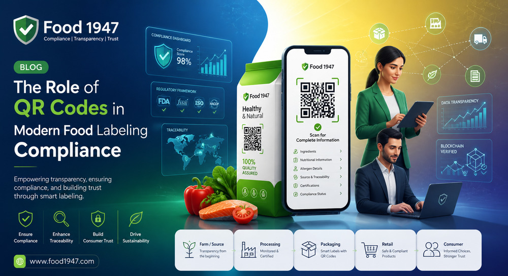 the Role of QR Codes in Modern Food Labeling Compliance