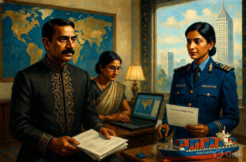 How to Reply to a Notice About Your Food Import Consignment