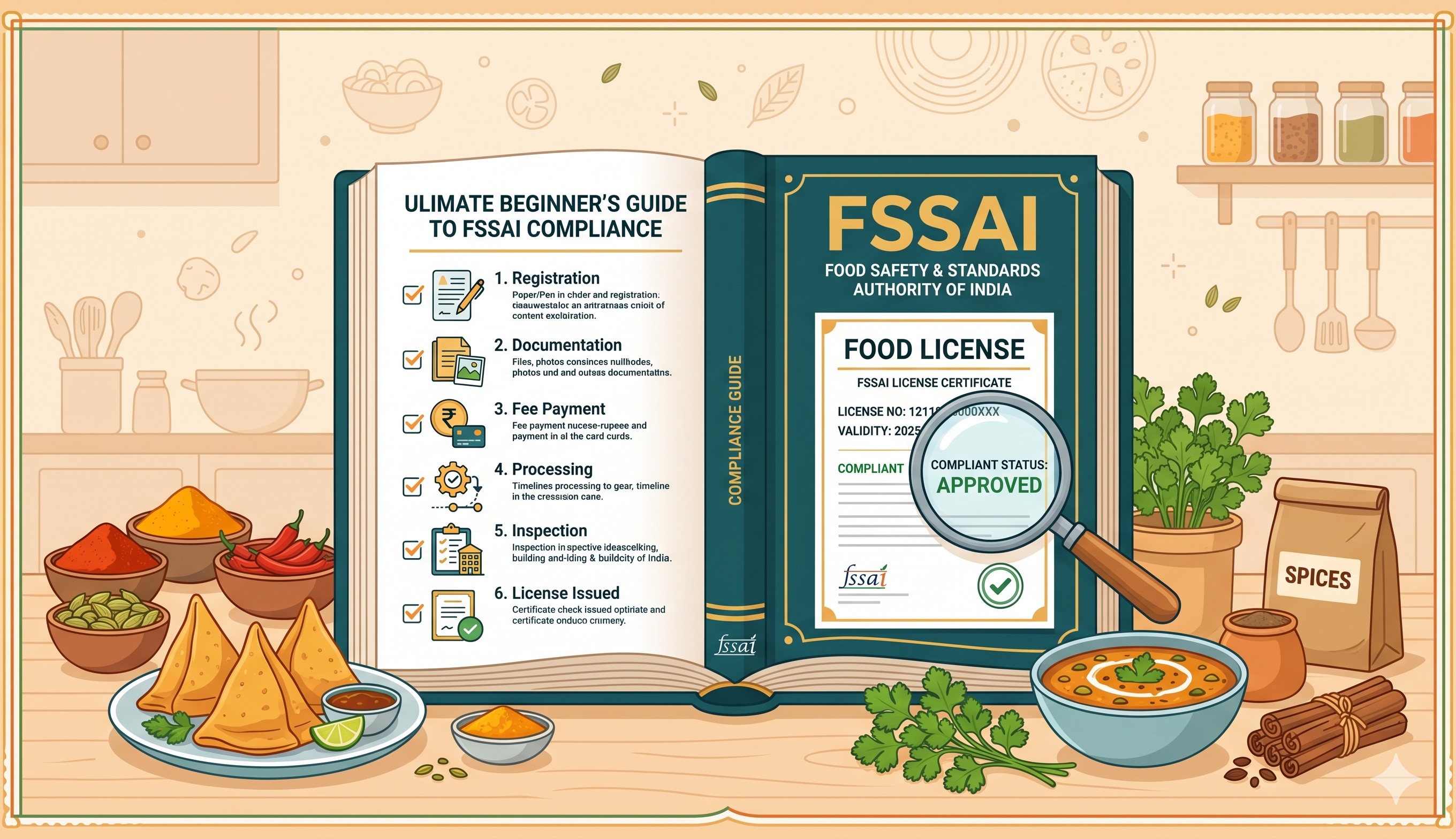 The Ultimate Beginner’s Guide to FSSAI Compliance for Food Businesses