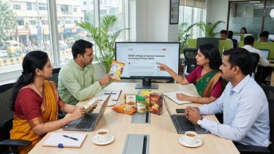 Promoting FSSAI food label awareness