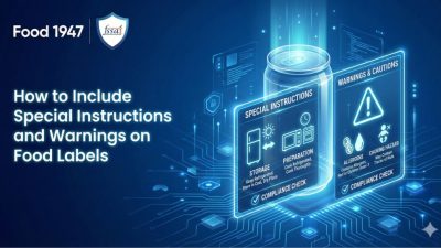 Special instructions on food labels explained