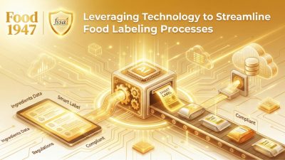 Technology in food labeling processes